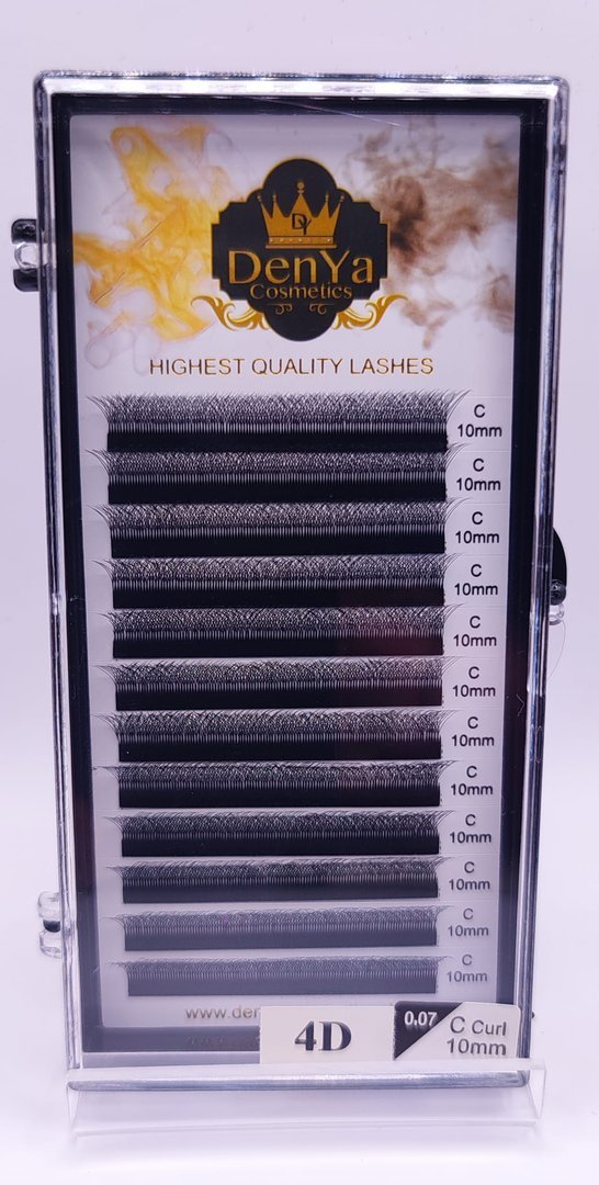 Pre-Made 4D-Lashes W-Shape C-Curl 0,07